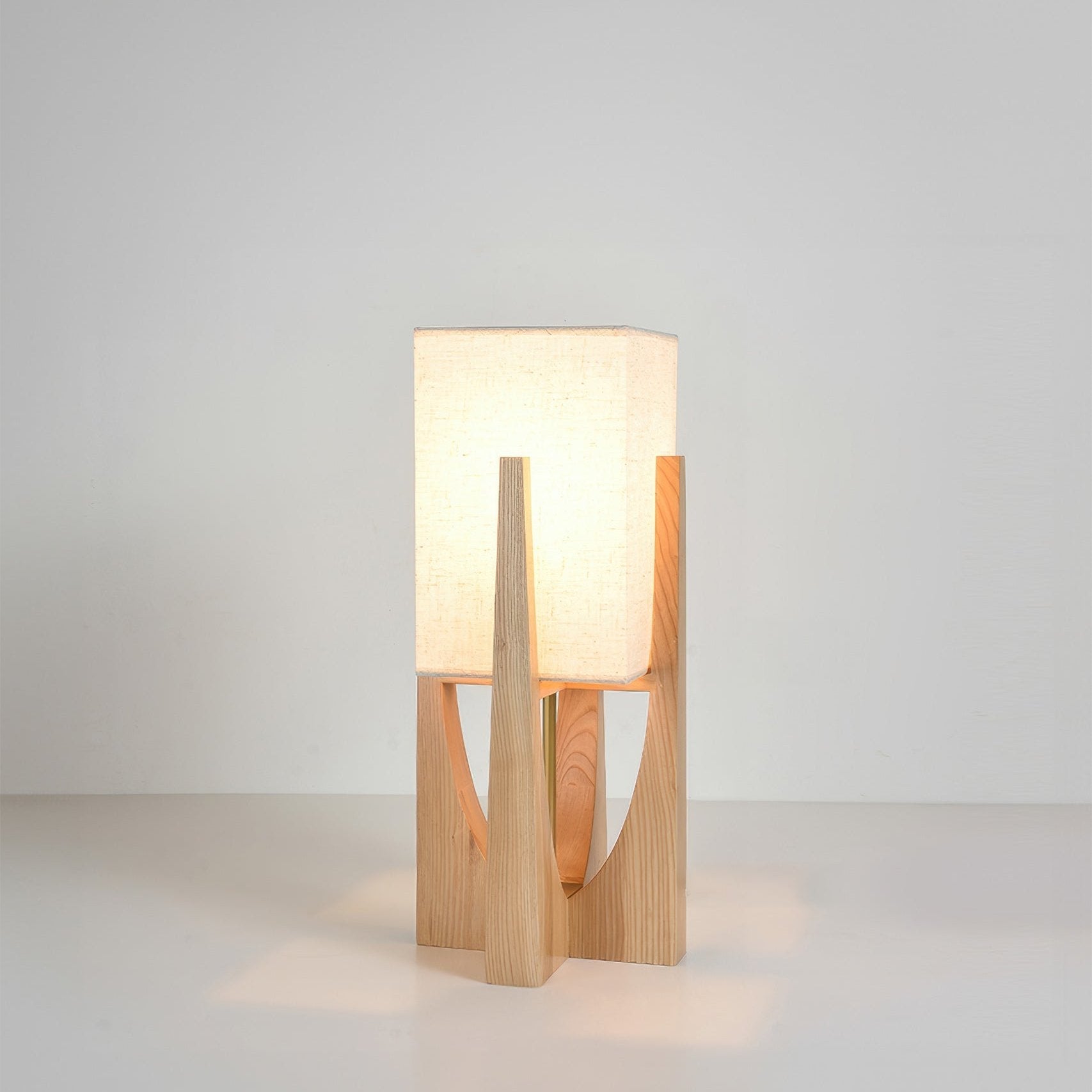 Lampe sur pied de style japonais Wabi Sabi