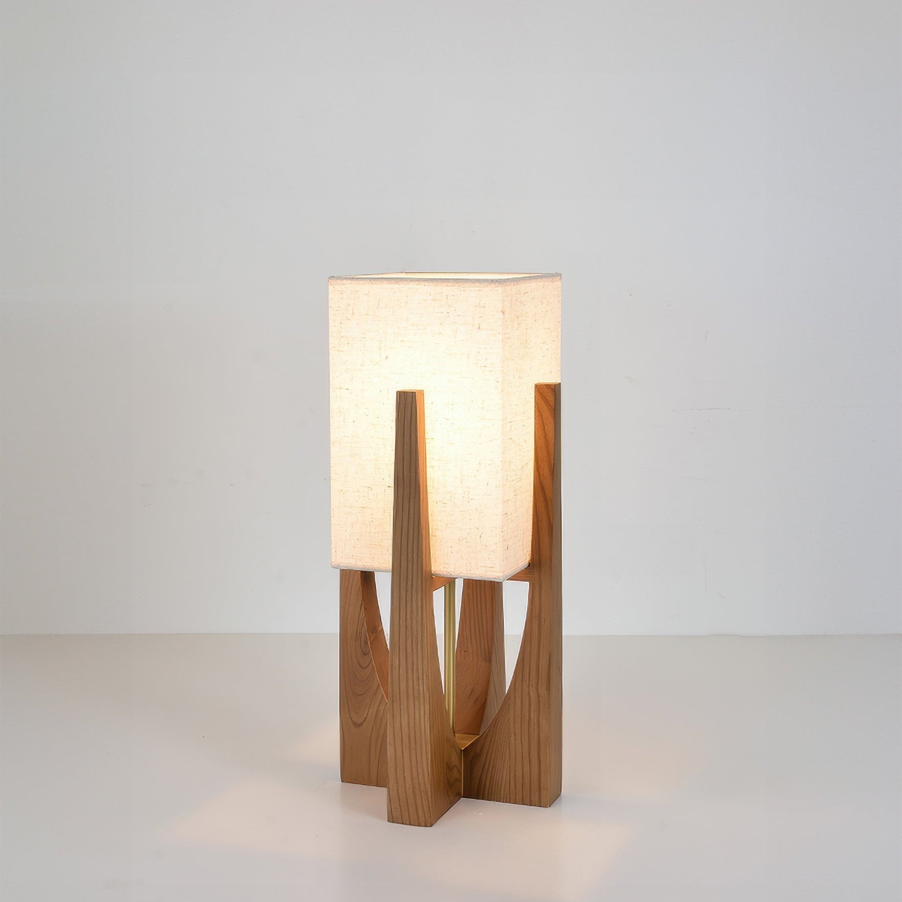 Lampe sur pied de style japonais Wabi Sabi