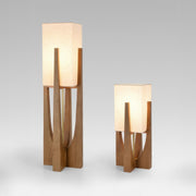 Lampe sur pied de style japonais Wabi Sabi