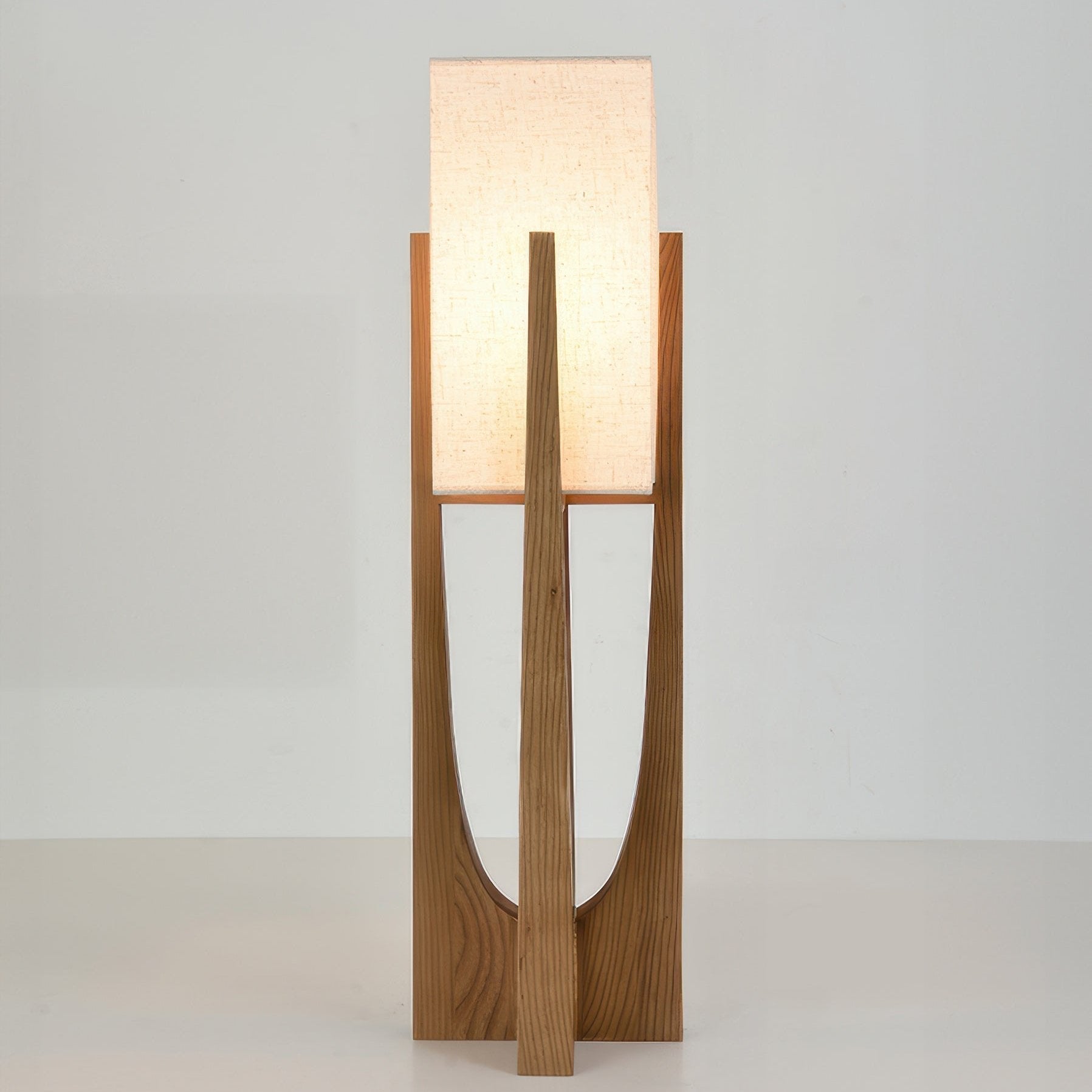 Lampe sur pied de style japonais Wabi Sabi