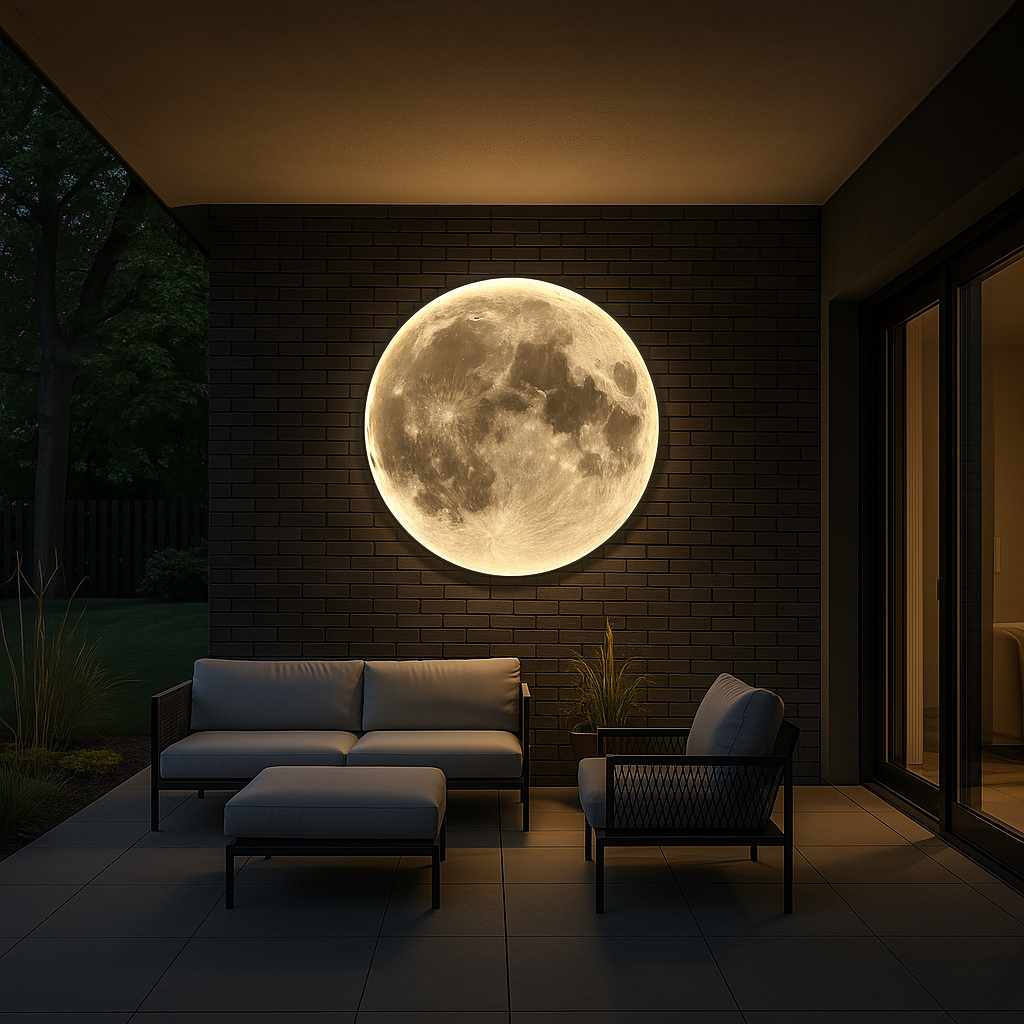 Lampe Murale Lune